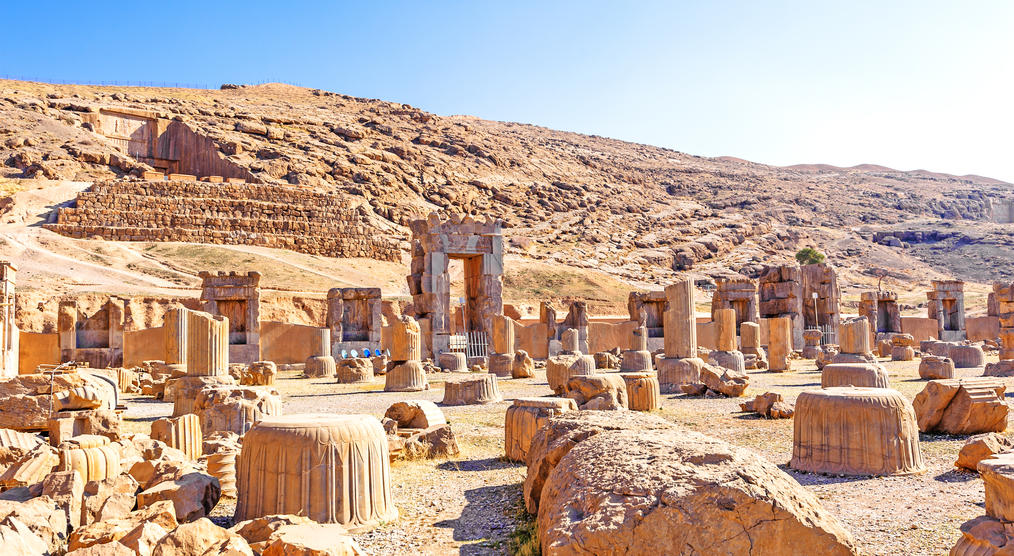 Ruinen in Persepolis