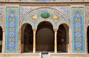 Mosaike am Golestan Palast
