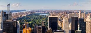 Panorama Manhattan mit Central Park