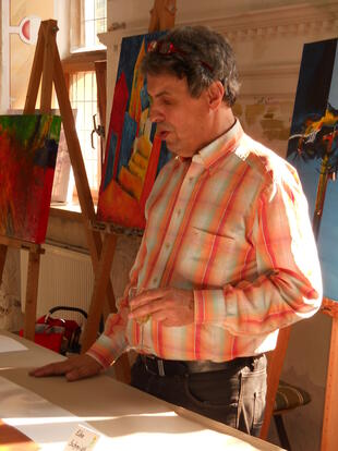 Theo Schaefer; Kursleiter für Malerei 