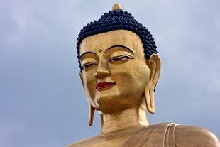 Gesicht des Buddhas