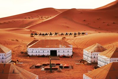 Merzouga Desert Camp, Marokko