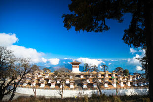 Dolucha Pass in Bhutan