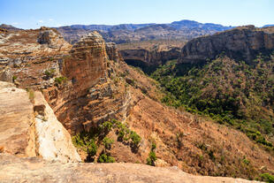 Landschaft im Isalo Nationalpark