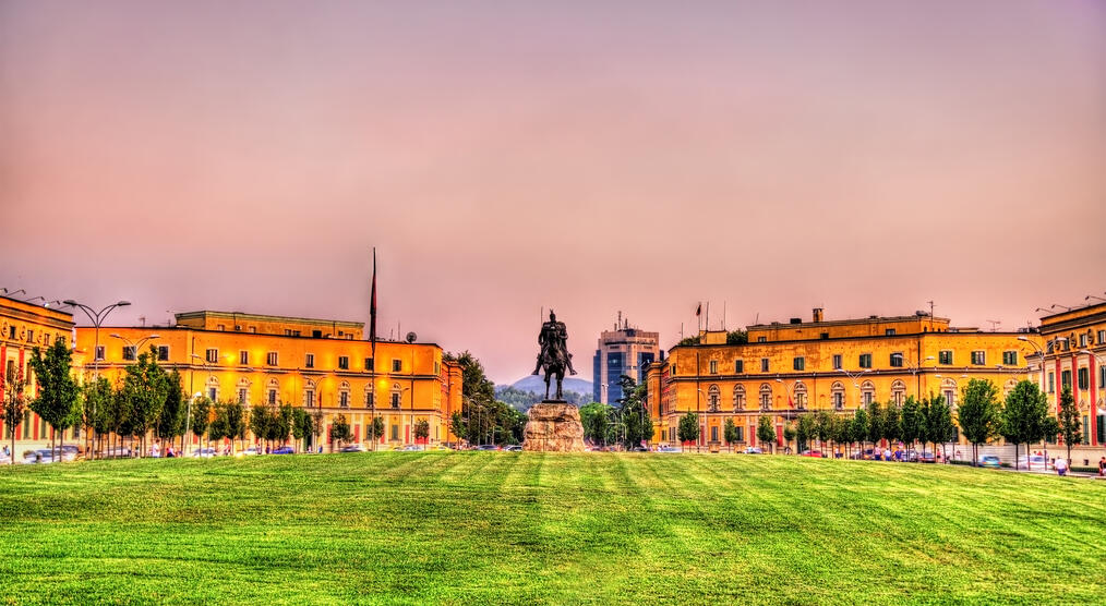 Skanderbeg Platz - Albanien Sehenswürdigkeiten