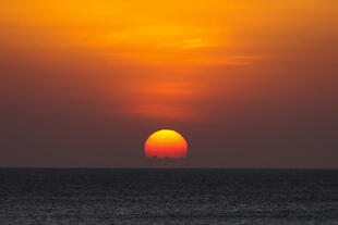 Sonnenuntergang auf Sansibar