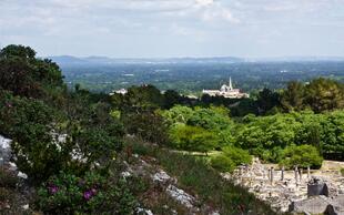 Blick auf Glanum 