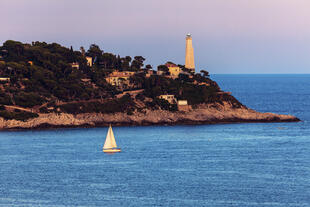 Cap Ferrat in der Abenddämmerung