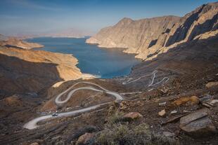 Fjordlandschaft in Musandam