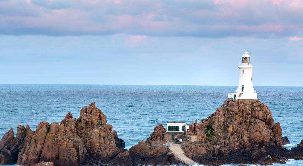 St. Brelade Corbere Leuchtturm