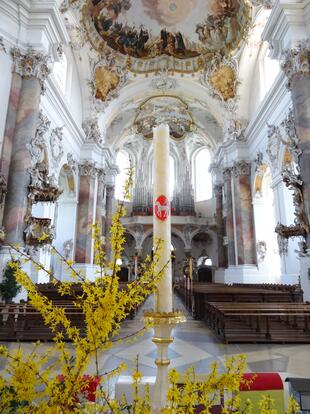 Die Basilika des Klosters Ottobeuren