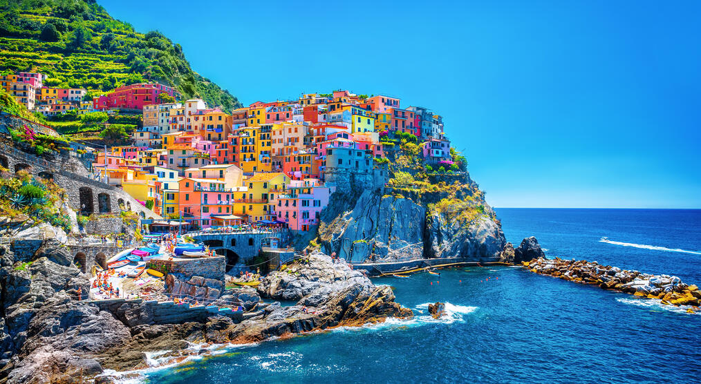 Mittelmeerküste bei Cinque Terre