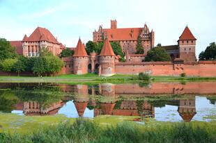 Blick auf die Marienburg