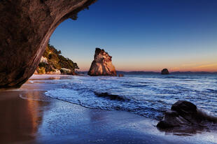 Sonnenaufgang Cathedral Cove 