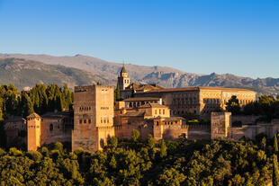 Blick auf Alhambra