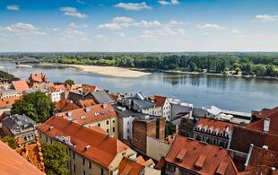 Blick auf Thorns Altstadt