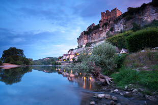 Burg Beynac am Morgen 