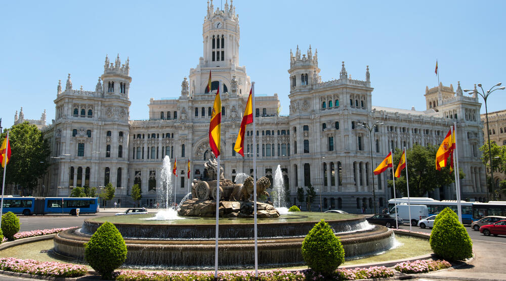 Cibeles Brunnen