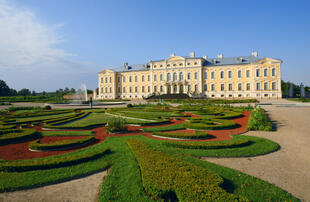 Schloss Rundale und Garten