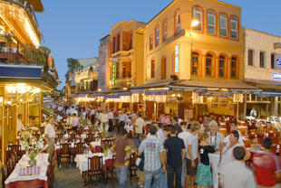 Strassenszene in Istanbul 