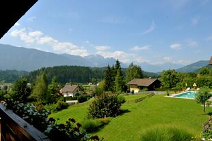 Ausblick vom Balkon