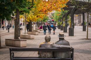 Slaveikov Square in Sofia