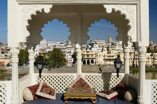 Blick auf Udaipur