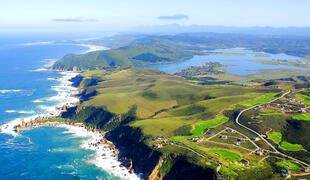 Blick über Knysna