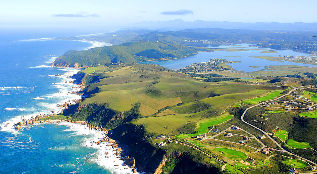 Blick über Knysna