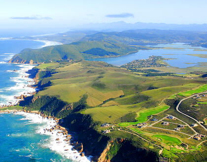 Blick über Knysna