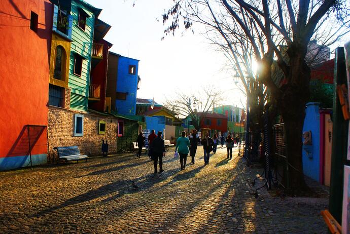 Stadtteil La Boca in Buenos Aires