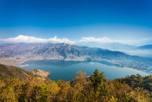 Blick auf den Phewa See