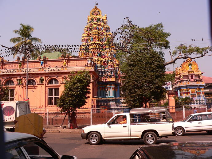 Indisches Viertel in Yangon