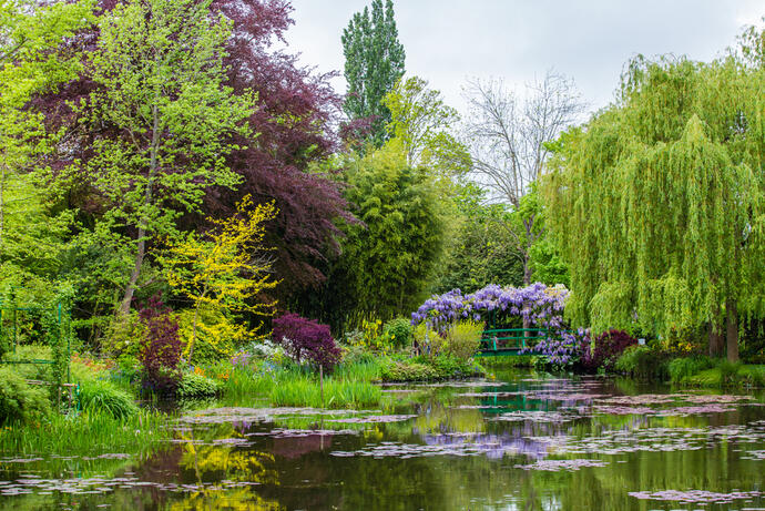 Motiv der Impressionisten- Giverny