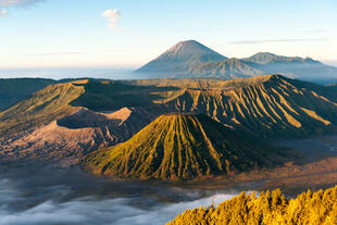 Sonnenaufgang am Bromo