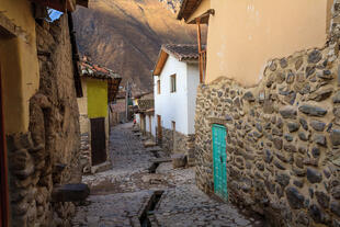 Gassen von Ollantaytambo