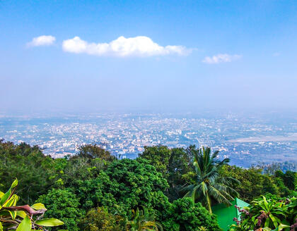 Blick vom Doi Suthep