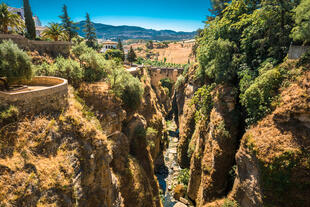 Die alte Brücke in Ronda