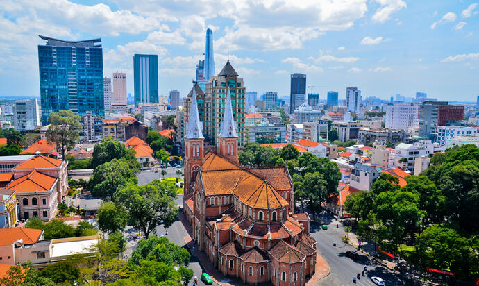 Notre Dame Kathedrale Saigon