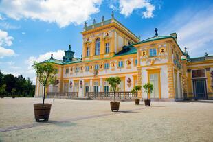 Wilanow Palast in Warschau