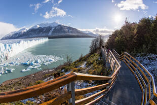 Aussichtstreppen Perito Moreno Nationalpark