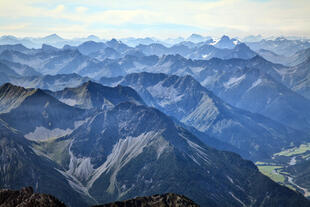 Lechtaler Alpen in Tirol 