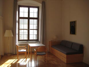 Gästezimmer im Kloster