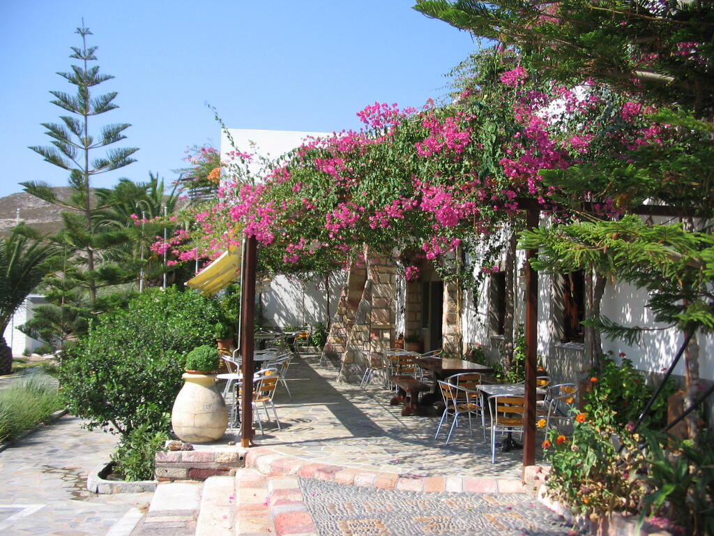 Hotelterrasse in Skala 