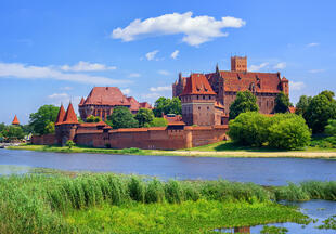 Kreuzritterburg in Marienburg