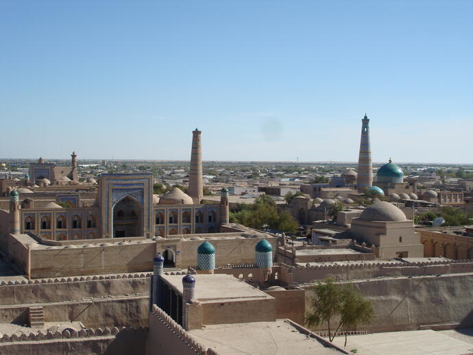 Panorama von Khiva 