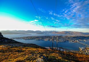 Storsteinen Berg bei Tromsø