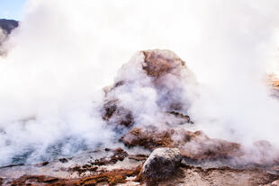 Aktive Geysir in Atacama