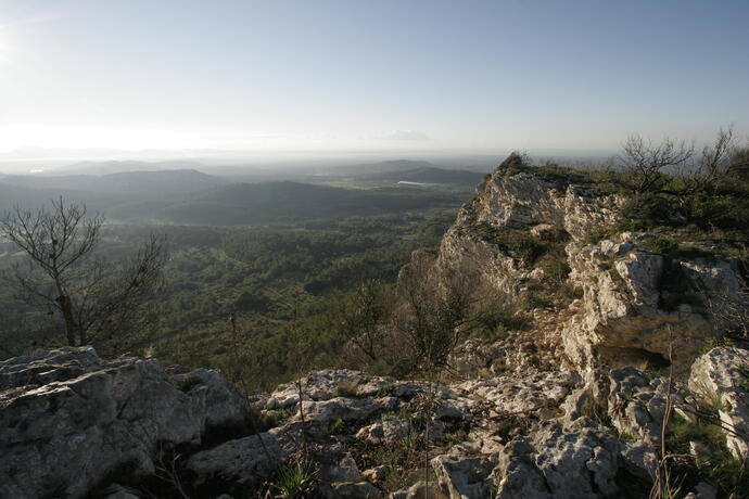 Aussicht vom Berg Randa