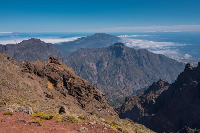 Landschaft Roque de los Muchachos